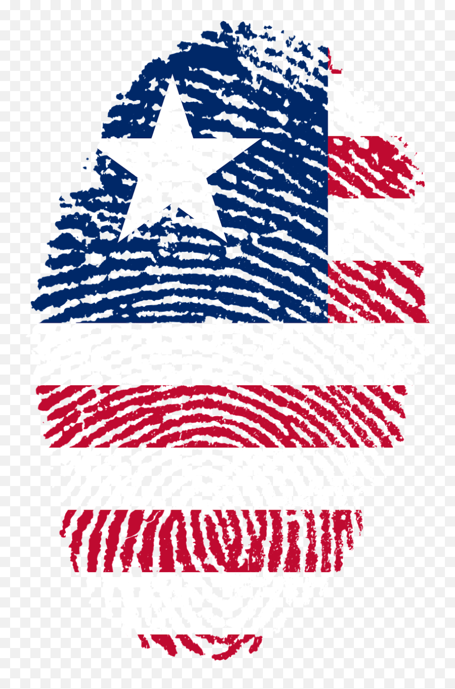Liberia Flag Fingerprint Country Pride - Indonesia Flag Fingerprint Png Emoji,Pride Flag Emojis