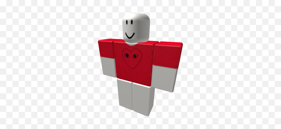 Play Red Heart T - Shirt Roblox Roblox Red Shirt Emoji,Red Heart Emoticon
