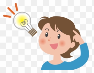 Student Lightbulb Clipart - Idea Png Emoji