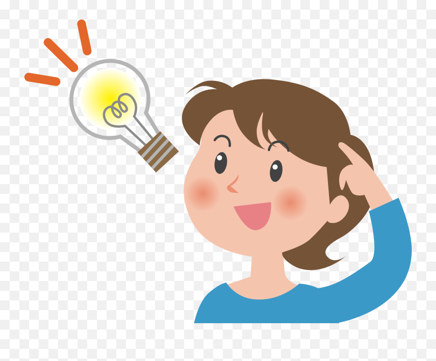 Student Lightbulb Clipart - Idea Clipart Png Emoji,Light Bulb Emoticon