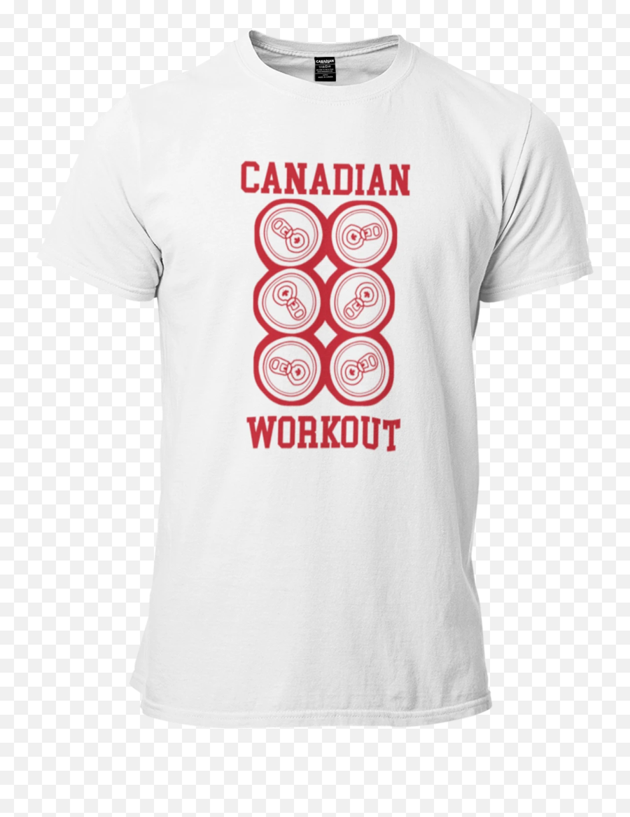 Canadian Workout - Funny T Shirt Png Emoji,Workout Emoticon