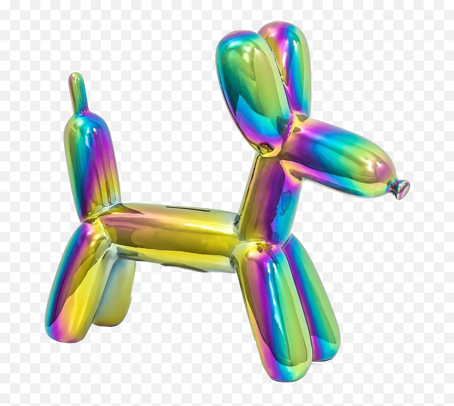 Made By Humans Big Doggy Balloon Rainbow Money Bank - Donkey Emoji,Piggy Bank Emoji