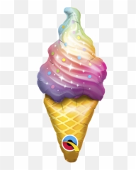 14 Rainbow Ice Cream - Air Fill Rainbow Swirl Icecream Cone Emoji,Frog And Teacup Emoji