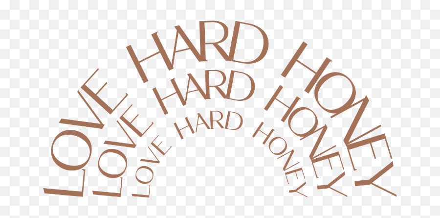 Clarissa Olisa - Love Hard Honey Dot Emoji,Honey Emoji