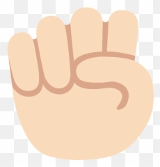 Raised Fist Emoji Clipart - Png