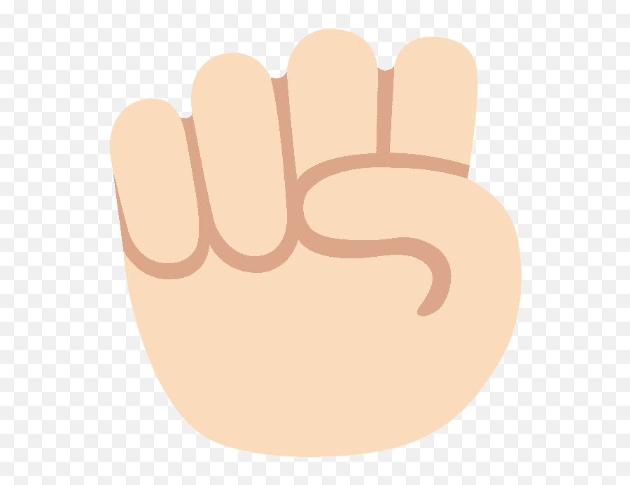 Raised Fist Emoji Clipart - Png,Raised Hand Emoji