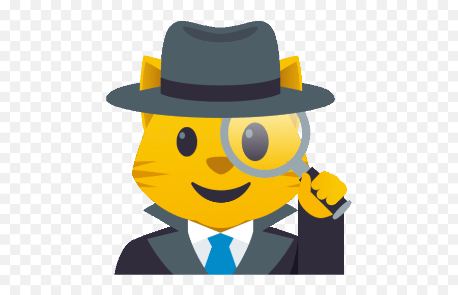 Spying Cat Gif - Spying Cat Joypixels Discover U0026 Share Gifs Joypixels Emoji,Spy Emoji