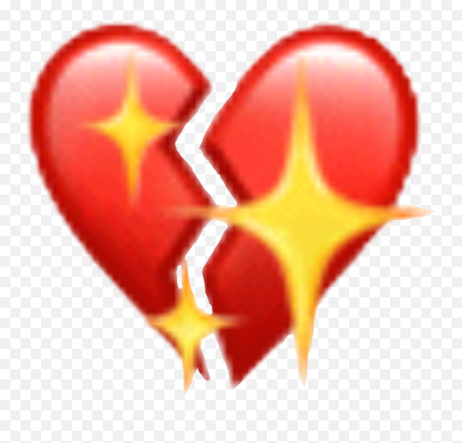 Emoji Sad Broken Heart Sticker By Jessii Singer - Language,Singer Emoji