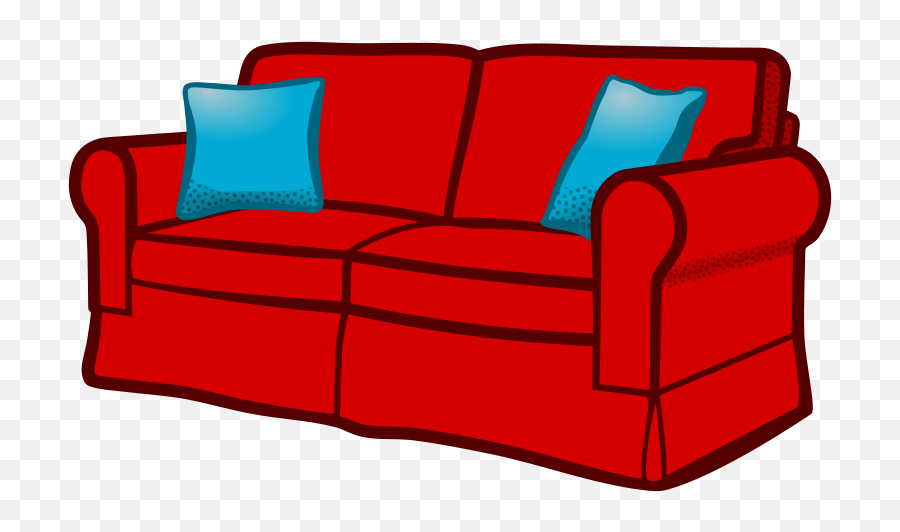 Furniture Clipart Love Seat Furniture Love Seat Transparent - Sofa Clipart Transparent Background Emoji,Sofa Emoji