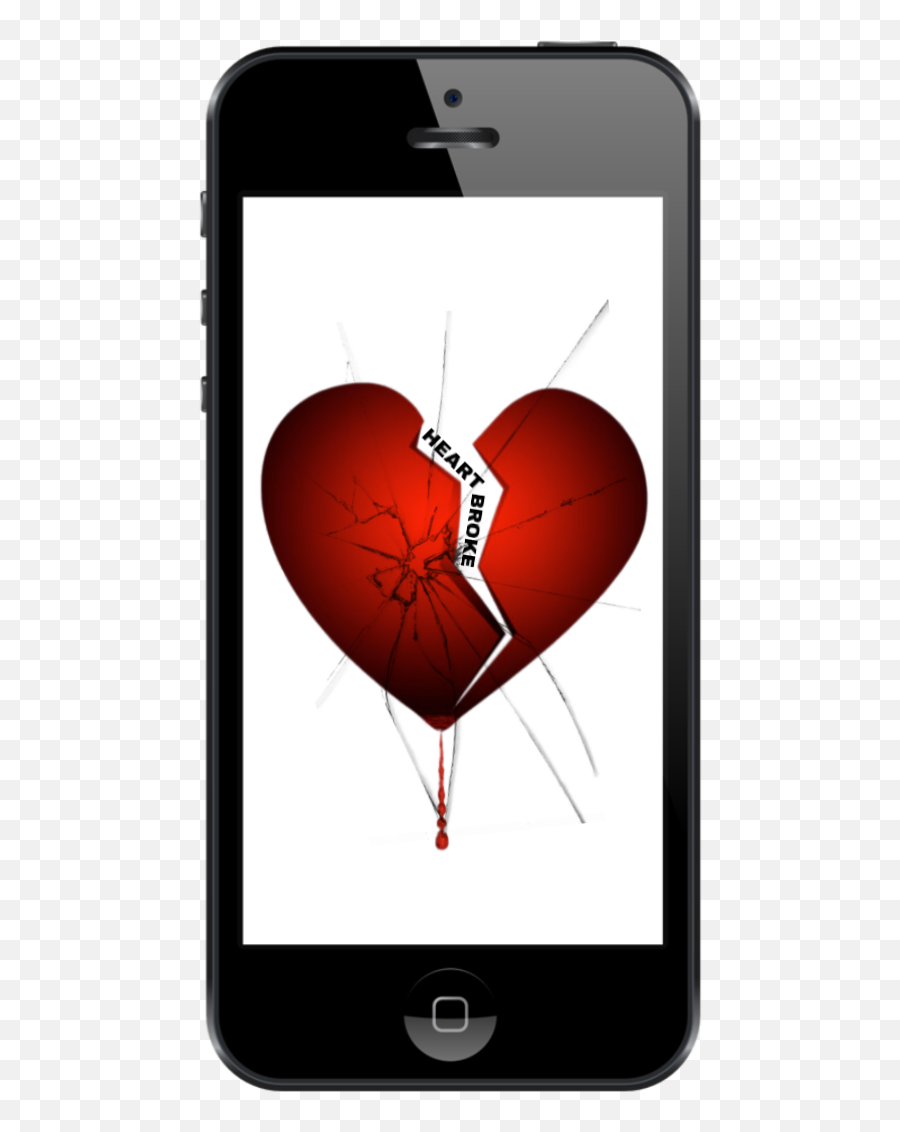 Alone Art Lovely Heart Broke Sticker - Iphone Emoji,Drake Emoji Symbol