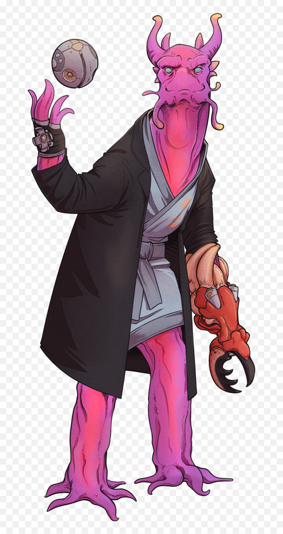 Season 2 Meet The Characters Cosmic Crit A Starfinder - Osharu Starfinder Emoji,Mechanic Emoji