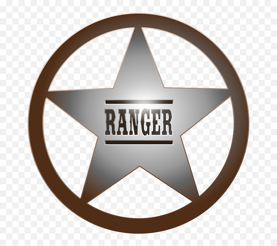 Ranger Badge Cowboy - Park Ranger Badge Clipart Emoji,Police Badge Emoji