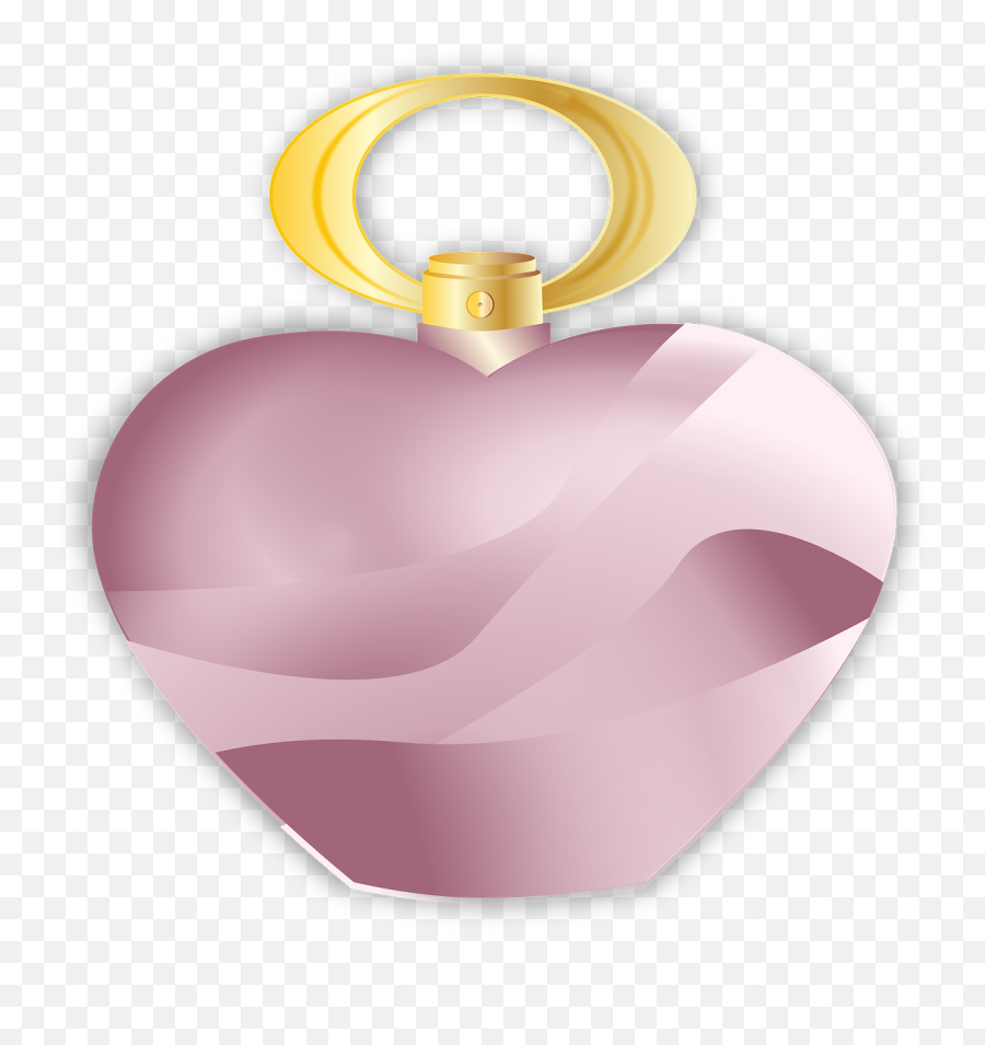 Heart Love Valentine Perfume Bottle - Perfume Desenhos Png Emoji,Floating Hearts Emoji