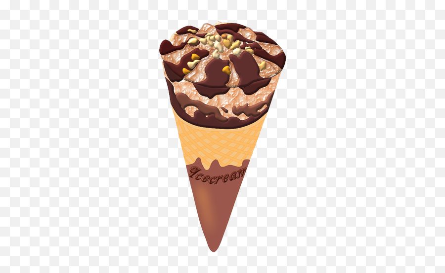 Chocolate Ice Cream Vector Graphics - Ice Cream Image Png Emoji,Hot Chocolate Emoji