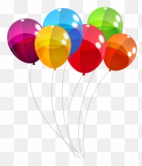 Balloons Bundle Of Bright - Birthday Emoji,Birthday Balloon Emoji