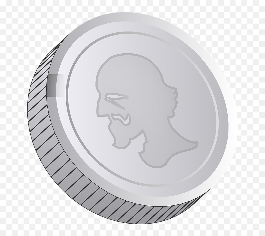 Free Rich Money Vectors - Silver Coin Clipart Png Emoji,Driver Emoticon