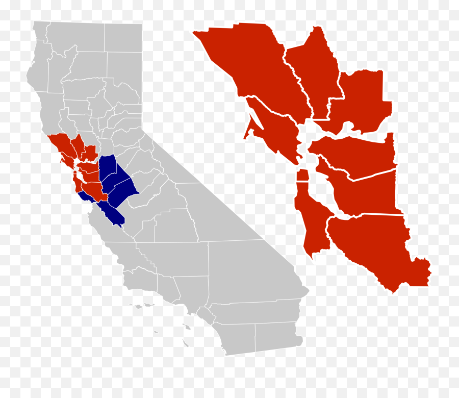 San Francisco Bay Area - Bay Area On Map Emoji,Anti Lgbt Emoji