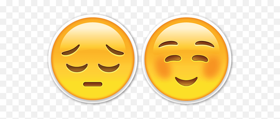 Emoji Com Vergonha Png 6 Png Image - Sad To Happy Emoji,Emoji Com