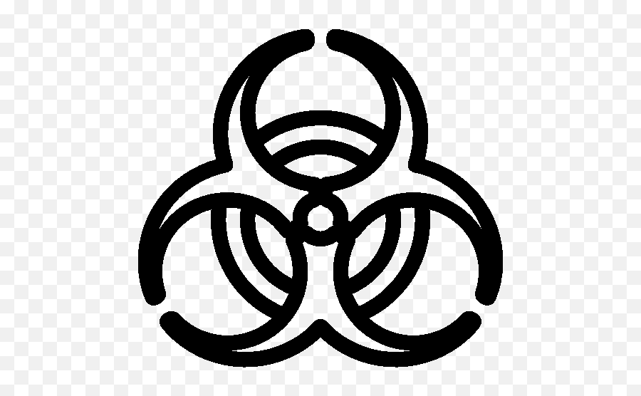 Industry Biohazard Icon - Easy Biohazard Drawing Emoji,Biohazard Emoji