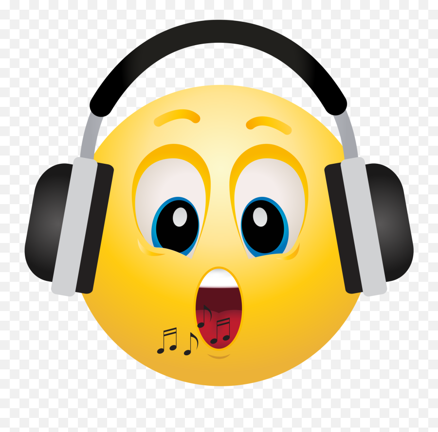 Download Ear Emoji Png - Emoji Headphones Clipart,Ok Sign Emoji