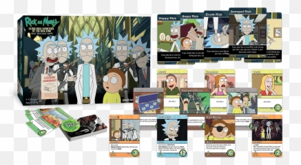 Rick And Morty - Rick And Morty Deck Building Game Emoji,Rick And Morty Emojis