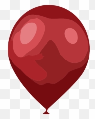 Red Balloon Clip Art - Inflating Clipart Full Size Emoji