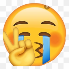 Freetoedit Emoji Depressed Anxiety - Apple Emoji Kiss Png,Anxiety Emoji
