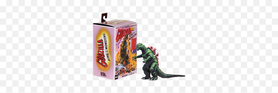 1956 Poster Head To Tail Action Figure - Neca Godzilla 1956 Movie Poster Version Final Packaging Emoji,Godzilla Emoji