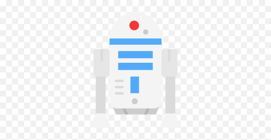 C3p0 Robot Rtd2 Star Wars Icon - Star Wars Robot Flat Emoji,Star Wars Emoticons