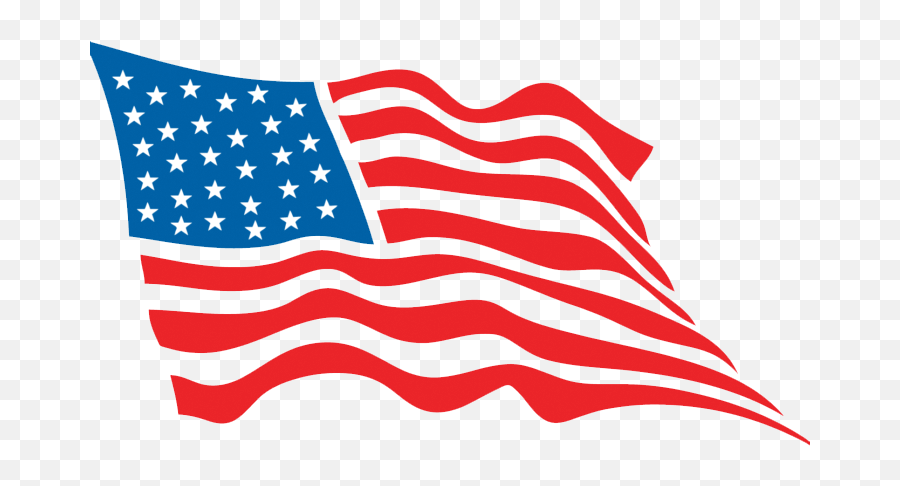 American Flag - Clip American Flag Waving Emoji,American Flag Emoji Png