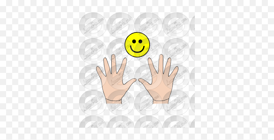 Nice Hands Picture For Classroom - Smiley Emoji,Arms Up Emoticon