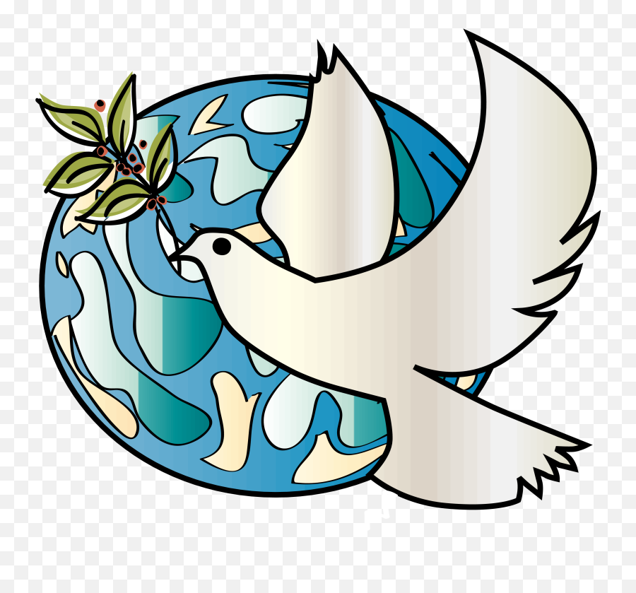 Download Peace Dove Clipart Bulletin - Holy Spirit Clipart Clip Art Of Holy Spirit Emoji,Spiritual Emoji