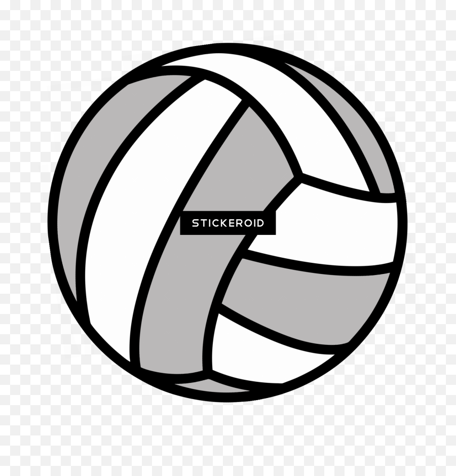 Volleyball Emoji - Volleyball Png Download Original Size Volleyball Images Black And White,Is There A Volleyball Emoji