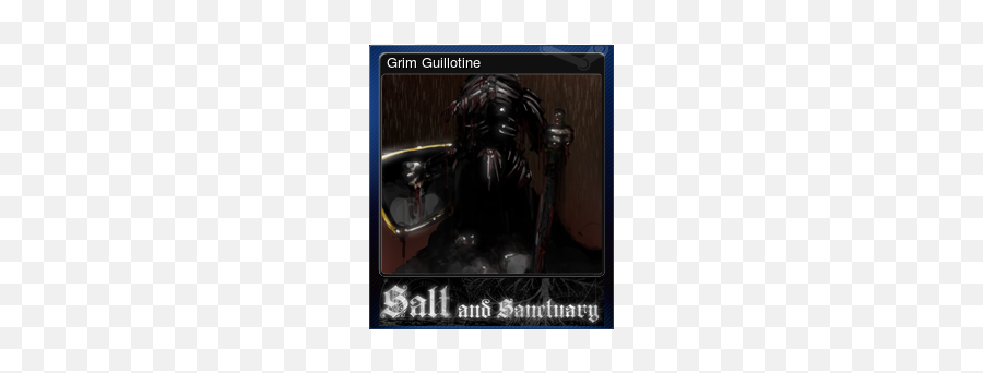 Free Grim Guillotine Trading Card Steam Trading Cards - Action Figure Emoji,Steam Salt Emoticon