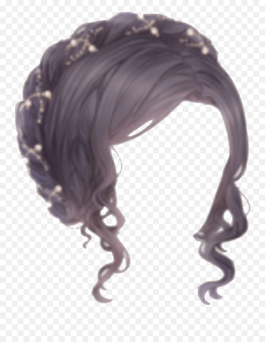 Hair Png - Transparent Love Nikki Hair Emoji,Hitler Emojis