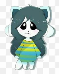 Temmie Undertale Hoi - Sticker By Rin Kagome Hoi Temmie Transparent Background Emoji,Temmie Emoji
