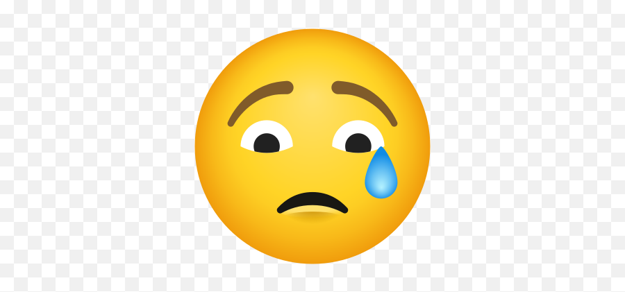 Crying Face Icon - Smiley Emoji,Crying Smile Emoji