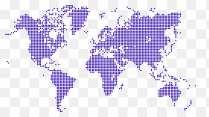 Supported Countries For Each Service - CoinGate World Map Emoji