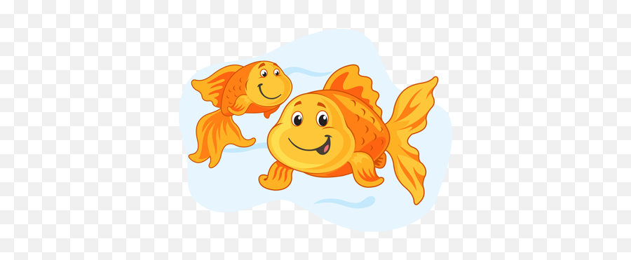 Fish - Goldfish Emoji,Fish Emoticon