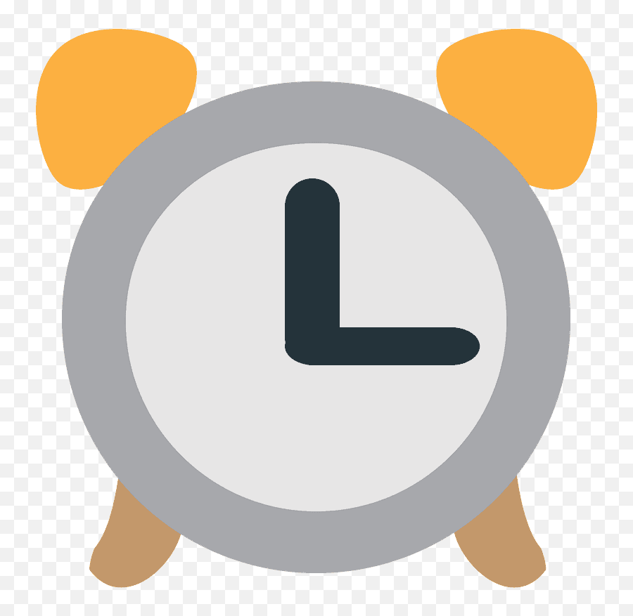 Alarm Clock Emoji Clipart - Bombillas De Bajo Consumo,Alarm Clock Emoji