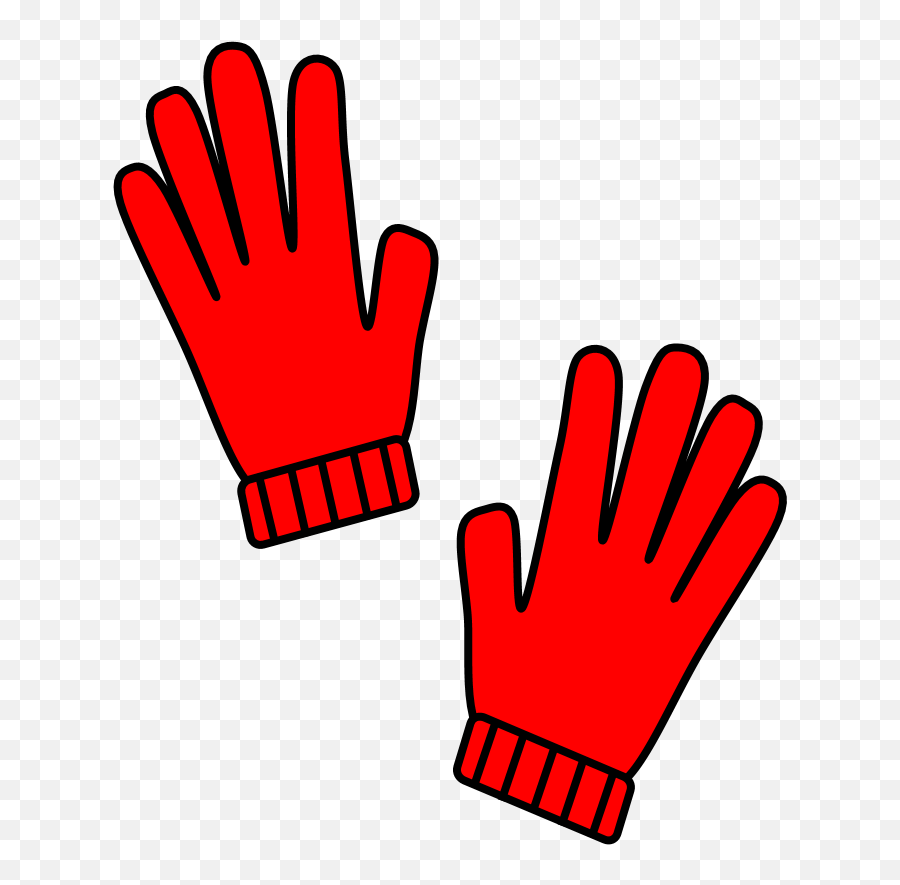 Gloves Red Clipart - Clipart Images Of Gloves Emoji,Glove Emoji