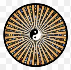 Wheel Spoke Rays Radiate Tunnel - Empire State Building Emoji