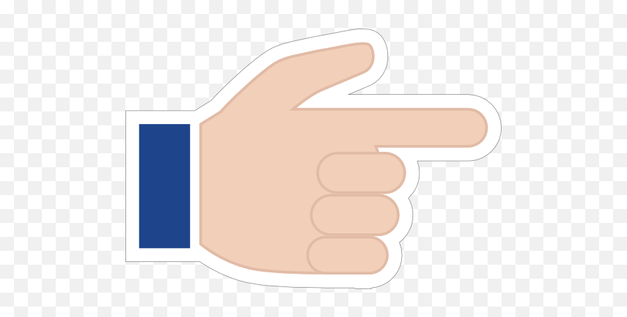 Hands Pointing With Thumb Up Emoji Sticker - Sign,Thumbs Up Emoji Text