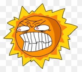 Worry Png And Vectors For Free Download - Ultraviolet Rays Emoji
