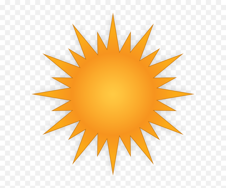 Naranja Gráficos Vectoriales - Sun Shining Vector Emoji,Carrot Emoji