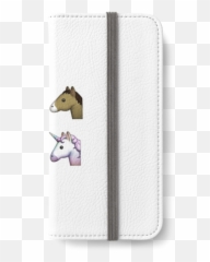 Emoji Comparison - Wallet,Unicorn Emoji Pillow