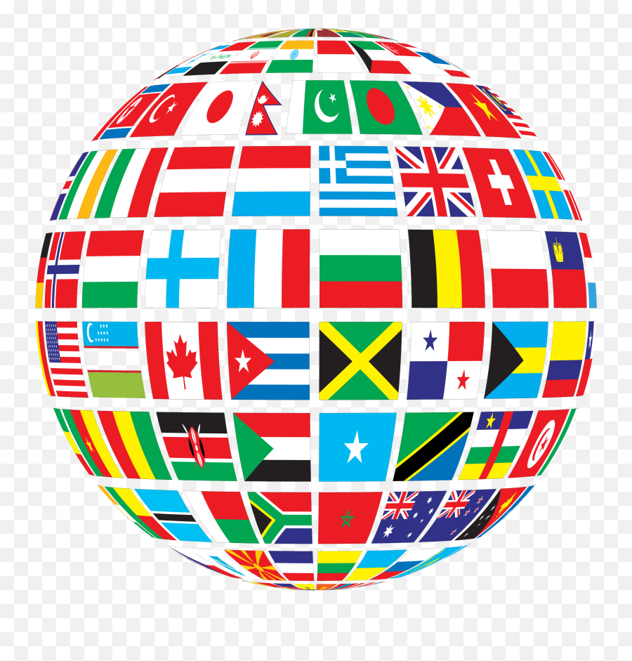 Flags Of The World Png Transparent Png - Globe Flag Png Emoji,Flags Of The World Emoji