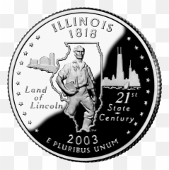 2003 Il Proof - Illinois State Quarter Emoji