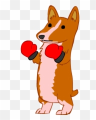 Just - Funny Cartoon Dog Gif Emoji,Boxer Emoji