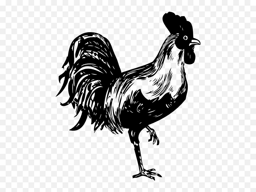 Rooster Clip Art Cartoon Free Clipart Images 8 - Rooster Stencil Emoji,Rooster Emoji